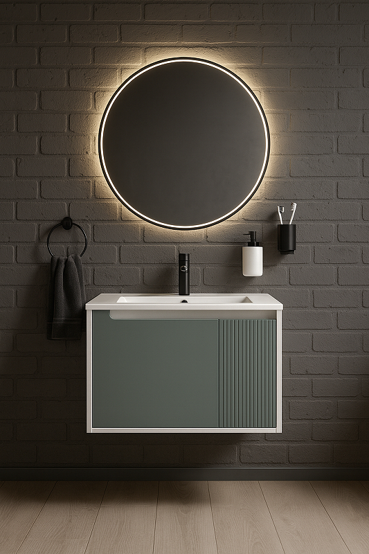 Тумба под раковину STWORKI Мурманск 70 подвесная 