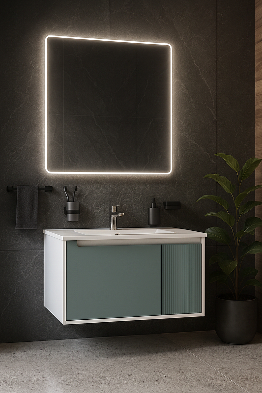 Тумба под раковину STWORKI Мурманск 80 подвесная 