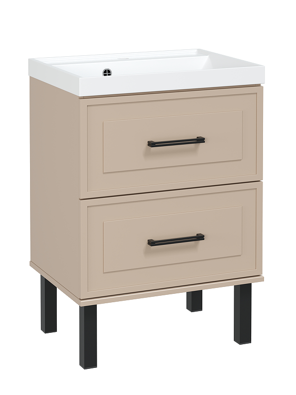 Тумба с раковиной STWORKI Хадстен 55 подвесная 