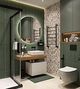 Тумба с раковиной STWORKI Ольборг 100 SRT-489129 подвесной цвет Белый матовый Дуб французски-3