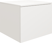 Тумба с раковиной STWORKI Ольборг 100 SRT-489291 подвесной цвет Белый матовый Дуб карпентер-8