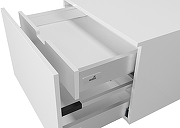 Тумба с раковиной STWORKI Ольборг 100 SRT-489291 подвесной цвет Белый матовый Дуб карпентер-12