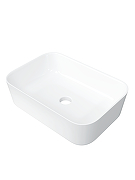 Тумба с раковиной STWORKI Молде 95 подвесная цвет Белый-5