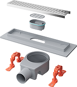 Душевой трап EWRIKA 8600530 цвет Хром-8