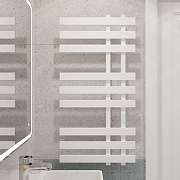 Электрический полотенцесушитель EWRIKA Медея LX 100х50 цвет Белый матовый-4