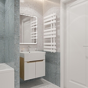 Электрический полотенцесушитель EWRIKA Медея LX 100х50 цвет Белый матовый-6