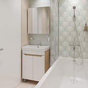 Акриловая ванна DIWO Элиста 180х80 цвет Белый-7