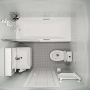 Акриловая ванна DIWO Дмитров 170х75 цвет Белый-7