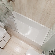 Акриловая ванна DIWO Элиста 180х80 цвет Белый-5