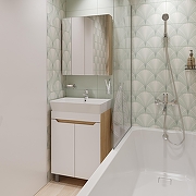 Акриловая ванна DIWO Элиста 180х80 цвет Белый-7