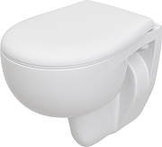 Комплект унитаза DIWO Seramiksan Natura A051041H с сиденьем с инсталляцией DIWO 4501 с клавишей смыва цвет Матовый черный-1