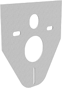 Комплект унитаза DIWO Seramiksan Natura A051041H с сиденьем с инсталляцией DIWO 4501 с клавишей смыва цвет Матовый хром-2