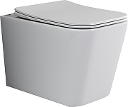 Унитаз с инсталляцией DIWO Ceramicanova Cubic CN1806 + DIWO 4501 с сиденьем Микролифт с клавишей смыва цвет Глянцевый белый-2
