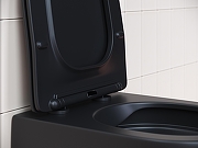 Комплект унитаза DIWO Ceramicanova Play CN3001MB с сиденьем с инсталляцией DIWO 4501 с клавишей смыва цвет Глянцевый белый-7