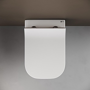 Комплект унитаза DIWO Ceramicanova New Day CN3005 с сиденьем с инсталляцией DIWO 4501 с клавишей смыва цвет Глянцевый белый-1