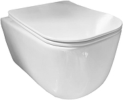 Комплект унитаза DIWO Ceramicanova New Day CN3005 с сиденьем с инсталляцией DIWO 4501 с клавишей смыва цвет Глянцевый белый-2