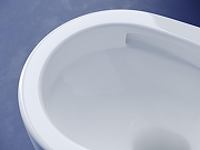 Комплект унитаза DIWO Ceramicanova Metropol CN4002T с сиденьем с инсталляцией DIWO 4501 с клавишей смыва цвет Глянцевый белый-3