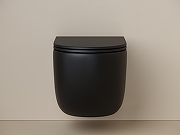Унитаз с инсталляцией DIWO Ceramicanova UP Rimless CN4007MB + DIWO 4501 с сиденьем Микролифт с клавишей смыва цвет Глянцевый белый-1