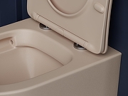 Унитаз с инсталляцией DIWO Ceramicanova Balearica Rimless CN6000MC + DIWO 4501 с сиденьем Микролифт с клавишей смыва цвет Глянцевый белый-5
