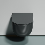 Унитаз с инсталляцией DIWO Ceramicanova Modena Rimless CN6063MDH + DIWO 4501 с сиденьем Микролифт с клавишей смыва цвет Глянцевый белый-1