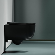 Унитаз с инсталляцией DIWO Ceramicanova Modena Rimless CN6063MDH + DIWO 4501 с сиденьем Микролифт с клавишей смыва цвет Глянцевый белый-7