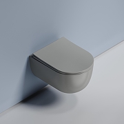 Унитаз с инсталляцией DIWO Ceramicanova Modena Rimless CN6063MH + DIWO 4501 с сиденьем Микролифт с клавишей смыва цвет Глянцевый белый-2