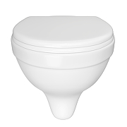 Комплект унитаза DIWO Santek Бореаль 1WH301977 с сиденьем с инсталляцией DIWO 4501 с клавишей смыва цвет Глянцевый белый-2