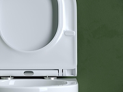 Комплект унитаза DIWO Ceramicanova Ulma CN4006T с сиденьем с инсталляцией DIWO 4501 с клавишей смыва цвет Глянцевый белый-3