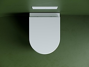 Комплект унитаза DIWO Ceramicanova Ulma CN4006T с сиденьем с инсталляцией DIWO 4501 с клавишей смыва цвет Глянцевый белый-4