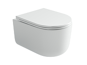 Комплект унитаза DIWO Ceramicanova Ulma CN4006T с сиденьем с инсталляцией DIWO 4501 с клавишей смыва цвет Глянцевый белый-7