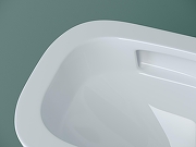 Комплект унитаза DIWO Ceramicanova Union CN4009T с сиденьем с инсталляцией DIWO 4501 с клавишей смыва цвет Глянцевый белый-2