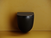 Унитаз с инсталляцией DIWO Ceramicanova Vogue CN4008TMB + DIWO 4501 с сиденьем Микролифт с клавишей смыва цвет Глянцевый белый