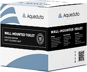 Комплект унитаза DIWO Aqueduto Cone Tornado CONT0110 с сиденьем с инсталляцией DIWO 4501 с клавишей смыва цвет Глянцевый белый-11