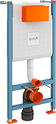 Унитаз с инсталляцией DIWO Анапа + VitrA V-Fix Core 732-5800-01 (626361) с сиденьем Микролифт с клавишей смыва цвет Матовый черный-1