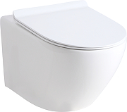 Комплект унитаза DIWO Orange C07 C07-100W с сиденьем с инсталляцией DIWO 4501 с клавишей смыва цвет Глянцевый белый-1