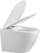 Комплект унитаза DIWO Orange C07 C07-100W с сиденьем с инсталляцией DIWO 4501 с клавишей смыва цвет Глянцевый белый-2