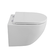 Комплект унитаза DIWO BelBagno Uno BB3105CHR/SC с сиденьем с инсталляцией DIWO 4501 с клавишей смыва цвет Матовый черный-7