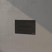Унитаз с инсталляцией DIWO Анапа + VitrA V-Fix Core 732-5800-01 (626364) с сиденьем Микролифт с клавишей смыва цвет Матовый черный-1