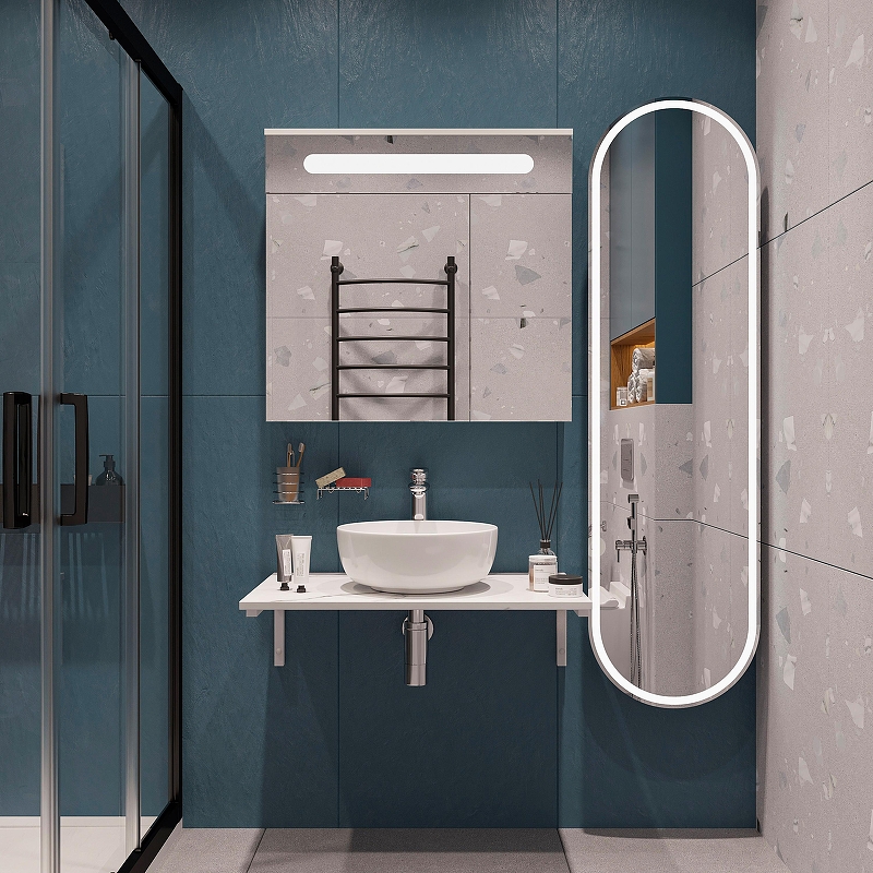 Комплект мебели для ванной DIWO Элиста 80 555065 подвесной 