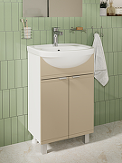 Тумба под раковину DIWO Дмитров 60 1120650 цвет Глясе