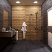 Душевой уголок DIWO Казань 90х90 + AQCP11-60 с душевым лотком профиль Хром стекло прозрачное