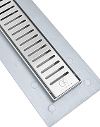 Душевой уголок DIWO Псков 90х90 + AQPL10-60 с душевым лотком профиль Хром стекло прозрачное-3