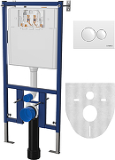 Инсталляция DIWO 574469 для унитаза с клавишей смыва цвет Белый-7