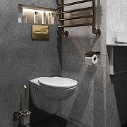 Инсталляция DIWO 574479 для унитаза с клавишей смыва цвет Золото-6