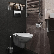 Инсталляция DIWO 574483 для унитаза с клавишей смыва цвет Хром-6