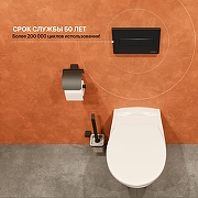 Инсталляция DIWO 574484 для унитаза с клавишей смыва цвет Черный матовый-3