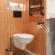 Инсталляция DIWO 574484 для унитаза с клавишей смыва цвет Черный матовый-6