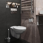 Инсталляция DIWO 574489 для унитаза с клавишей смыва цвет Хром-6