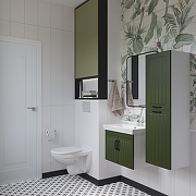 Инсталляция DIWO 574489 для унитаза с клавишей смыва цвет Хром-10