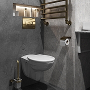 Инсталляция DIWO 574554 для унитаза с клавишей смыва цвет Золото-6